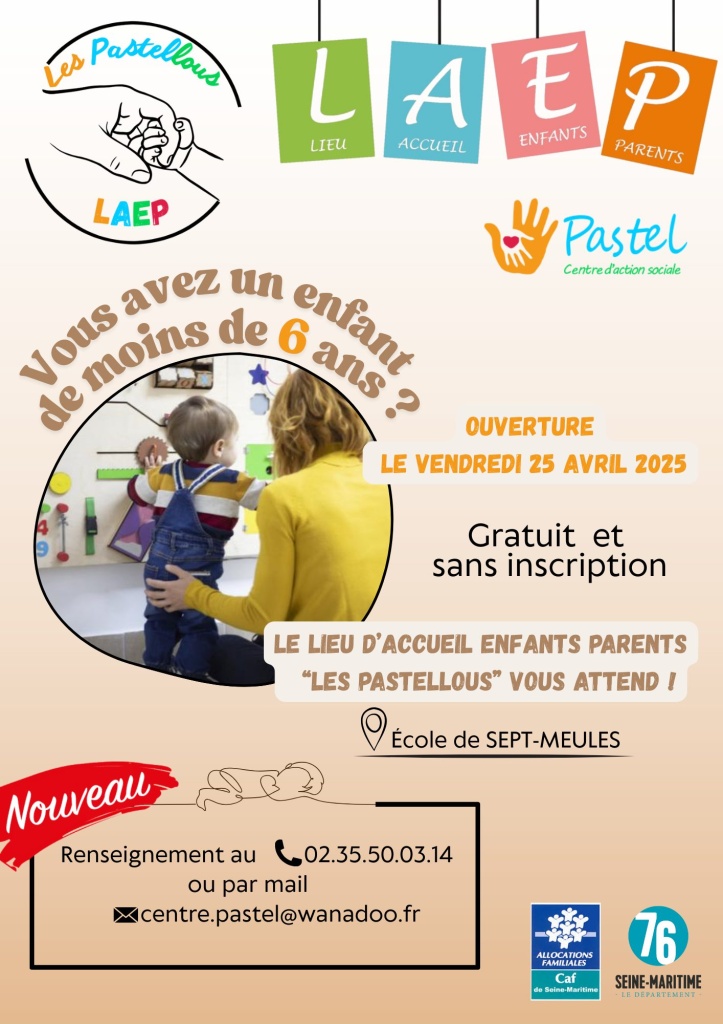 Nouveau Lieu d'Accueil Enfants Parents "Les Pastellous" 